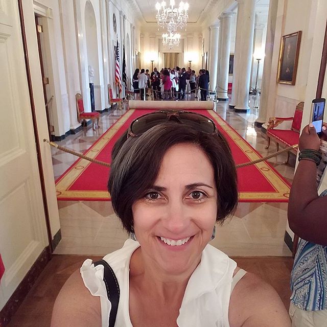 white house selfie